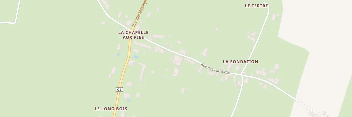 Plan du 12 Rue des Fauvettes à Bouillé-Ménard