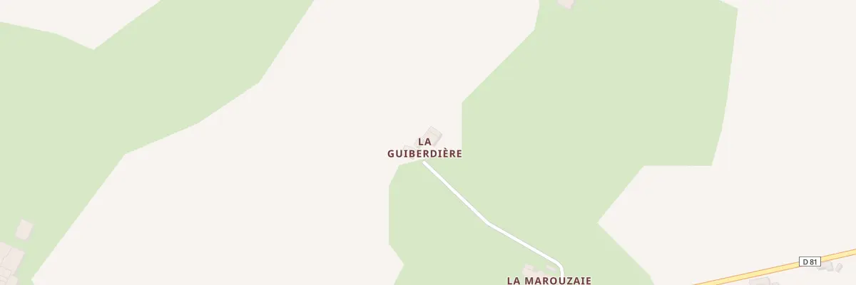 Plan du 5035 La Grande Guiberdiere à Bouillé-Ménard