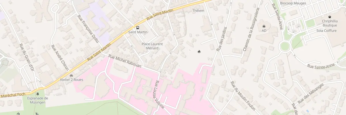 Plan du 37 Rue Louise Voisine (Beaupreau) à Beaupréau-en-Mauges