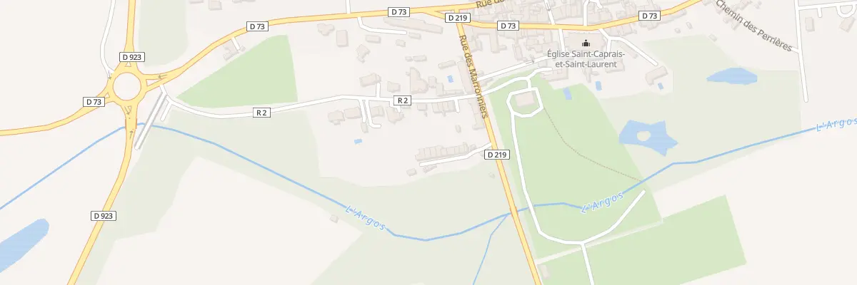 Plan du 7 Che du Bas Village à Loiré
