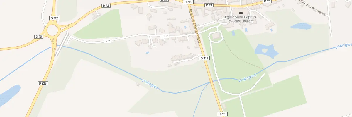 Plan du 9 Che du Bas Village à Loiré