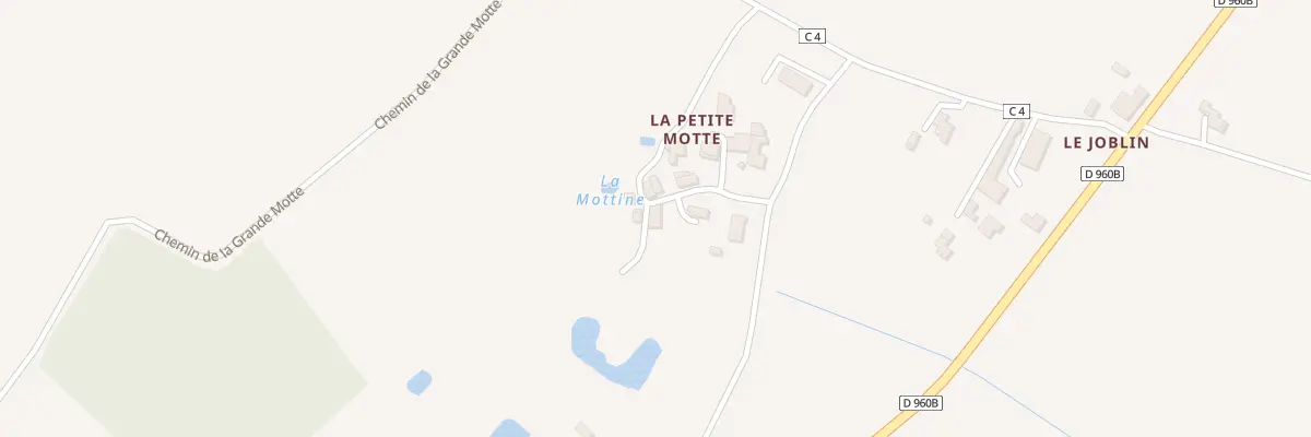 Plan du 5 La Petite Motte à Saint-Prouant