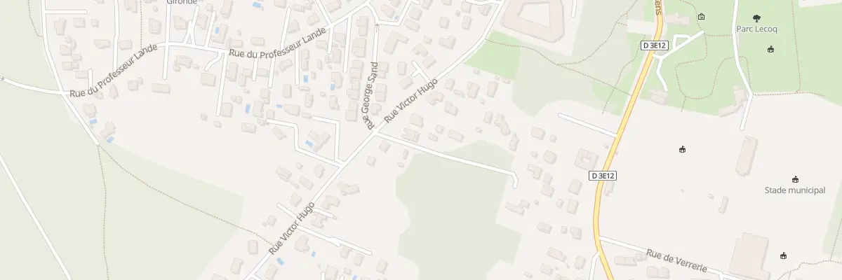 Plan du 31B Rue Victor Hugo à Biganos