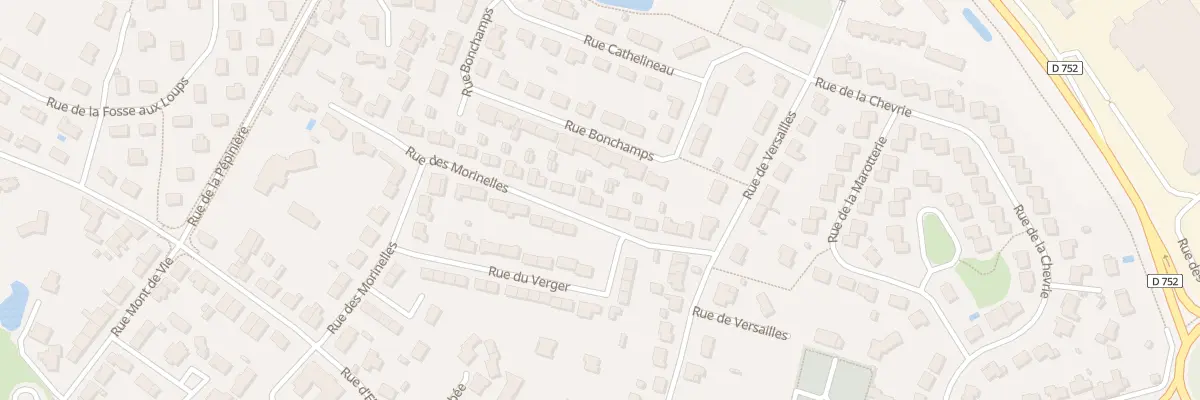 Plan du 45 Rue des Morinelles à Beaupréau-en-Mauges