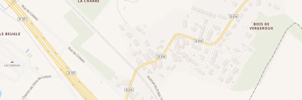 Plan du 5 Che de la Cabane des Portes à Vergeroux