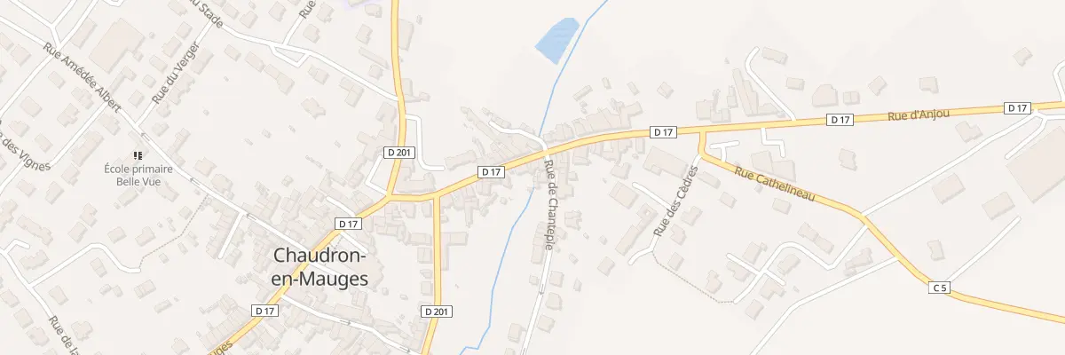 Plan du 38 Rue d’Anjou ( Chaudron ) à Montrevault-sur-Èvre