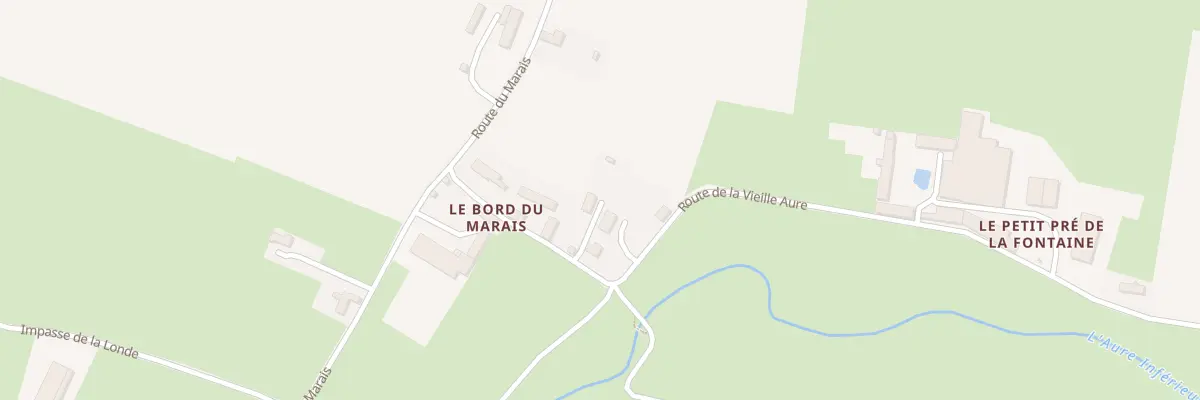 Plan du 5018F Le Bord du Marais à Canchy