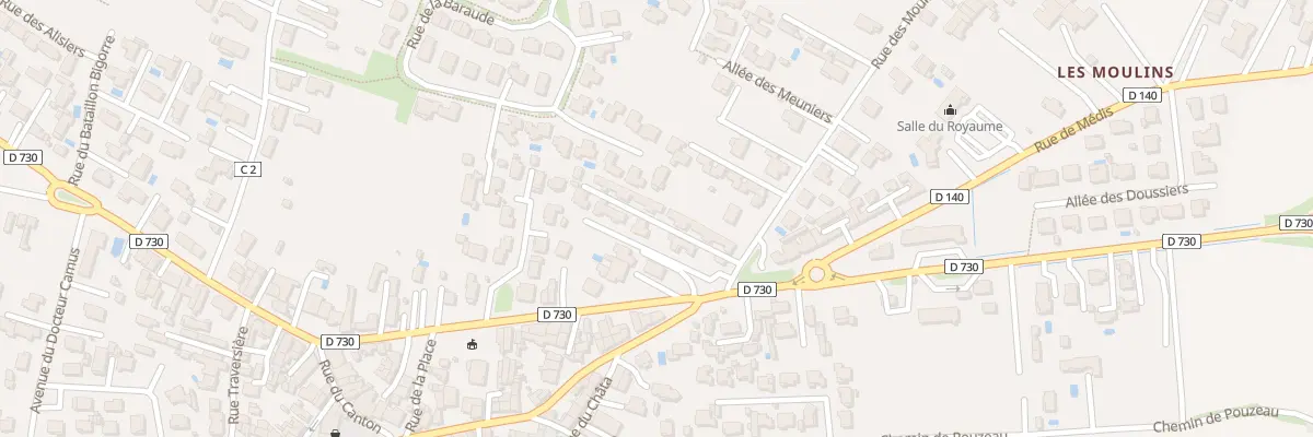 Plan du 5 Rue des Moulins à Saint-Georges-de-Didonne