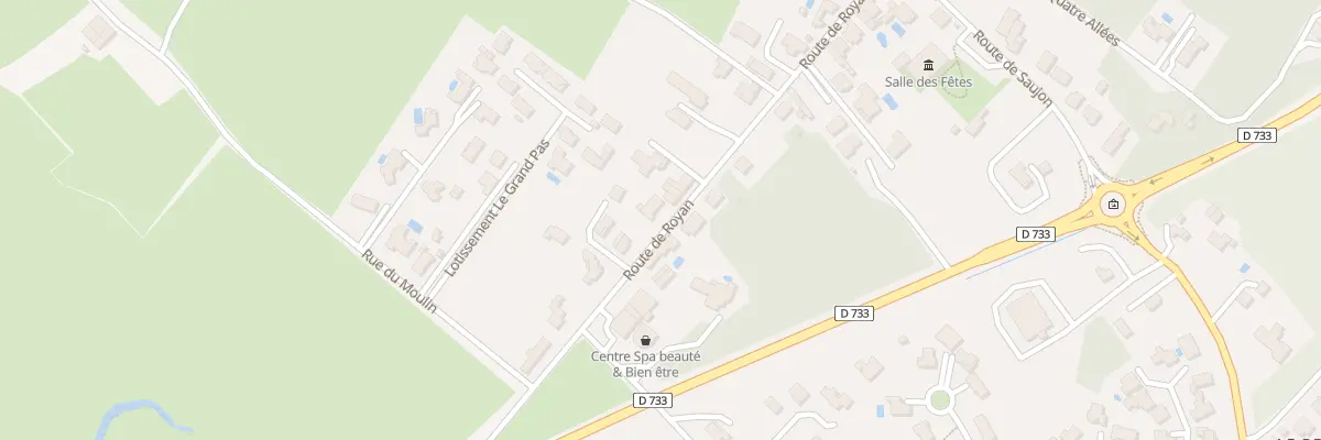 Plan du 28 Rte de Royan à L’Éguille