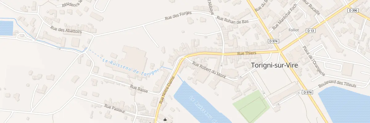 Plan du 1 Rue Notre Dame Torigny à Torigny-les-Villes