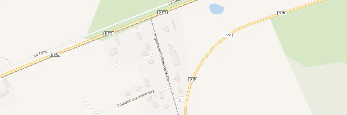 Plan du 2 La Croix de Malte à Bérigny