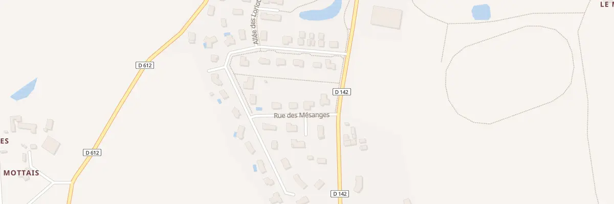 Plan du 3 Rue des Mésanges à Méral