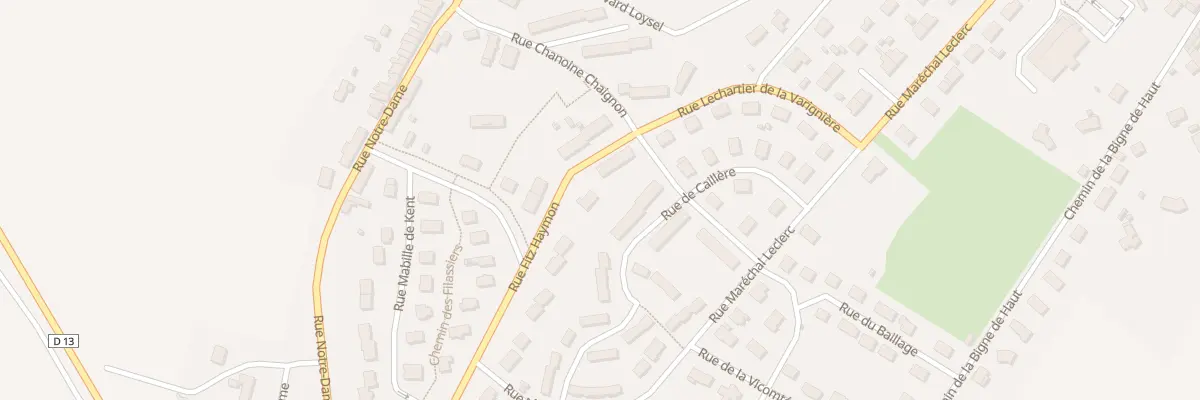 Plan du 26 Rue Fitz Haymon Torigny à Torigny-les-Villes