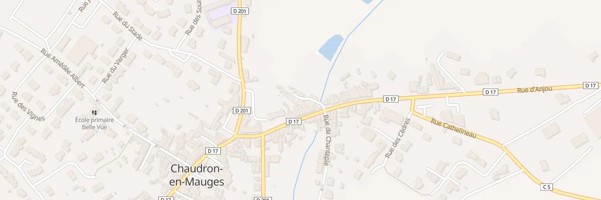 Plan du 35 Rue d’Anjou ( Chaudron ) à Montrevault-sur-Èvre