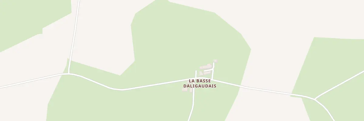 Plan du 3 La Basse Daligaudais à Juvigné