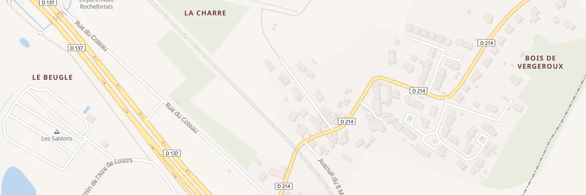Plan du 10 Che de la Cabane des Portes à Vergeroux
