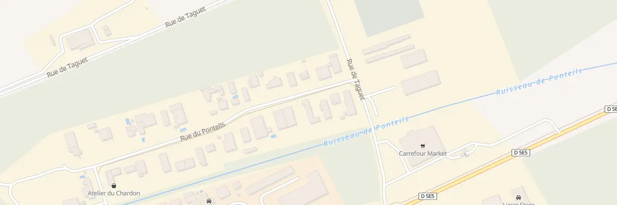 Plan du 38 Rue du Ponteils à Audenge