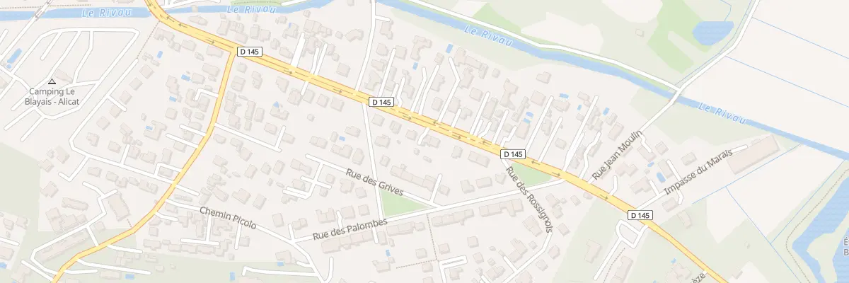 Plan du 96 Rue Jean Moulin à Saint-Georges-de-Didonne