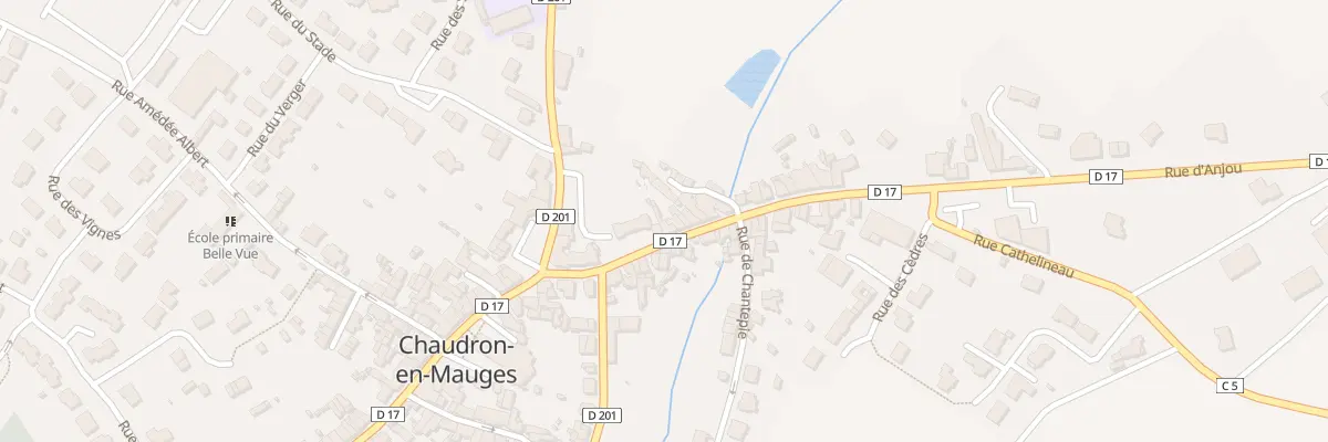 Plan du 29 Rue d’Anjou ( Chaudron ) à Montrevault-sur-Èvre