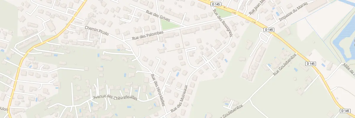 Plan du 3 Imp des Rossignols à Saint-Georges-de-Didonne