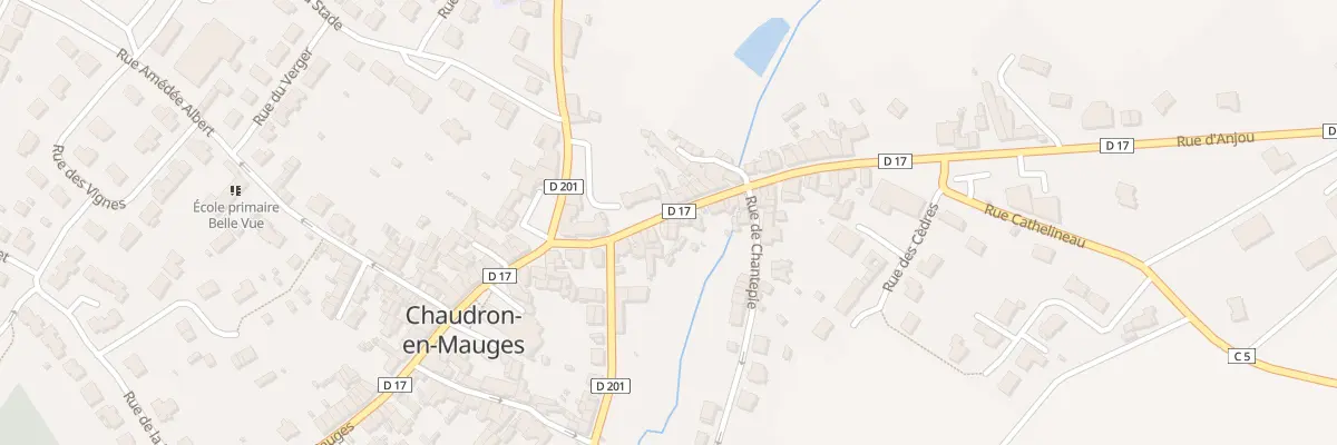 Plan du 30 Rue d’Anjou ( Chaudron ) à Montrevault-sur-Èvre