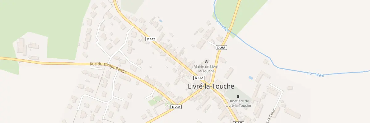 Plan du 11 Rue de Bretagne à Livré-la-Touche