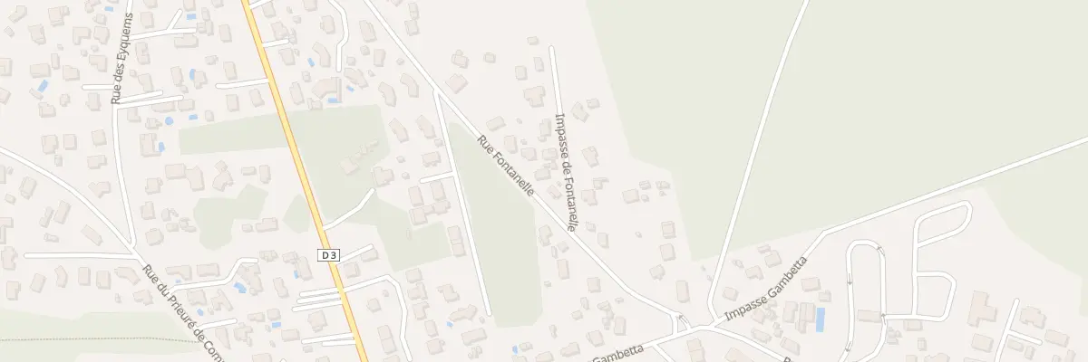 Plan du 3 Imp des Fontanelles à Biganos