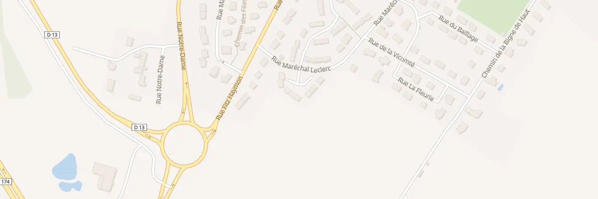 Plan du 35 Rue Marechal Leclerc Torigny à Torigny-les-Villes