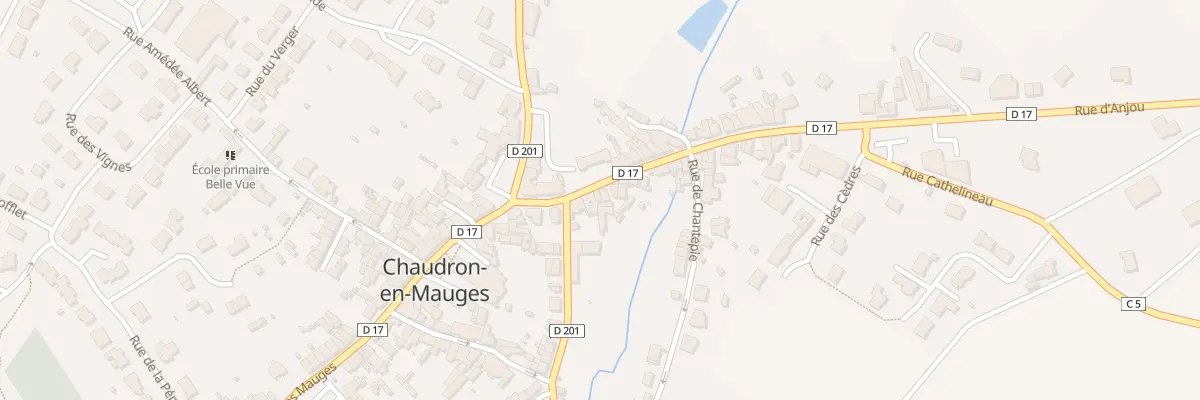 Plan du 26 Rue d’Anjou (Chaudron) à Montrevault-sur-Èvre