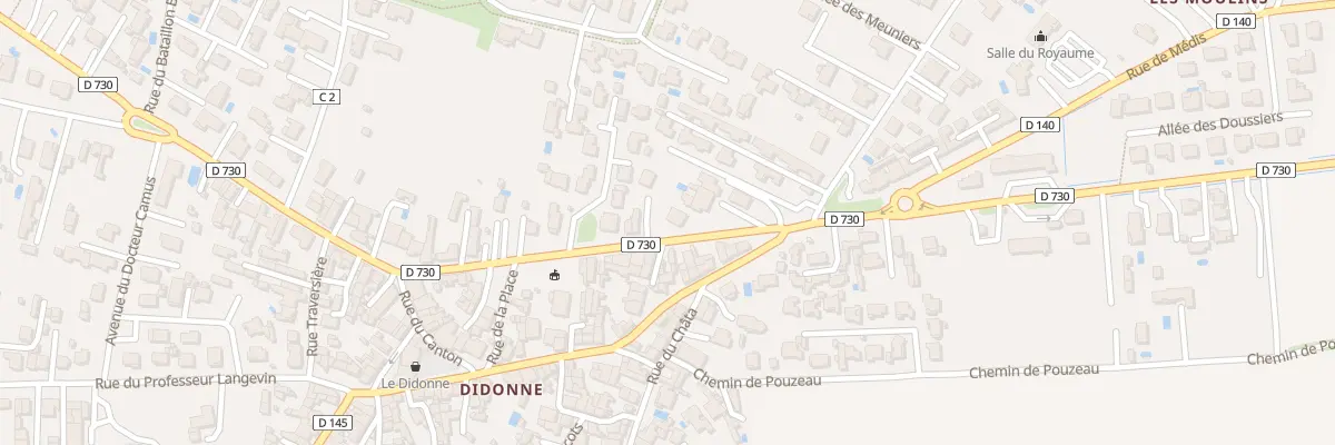 Plan du 8 Av du Lieutenant Col Tourtet à Saint-Georges-de-Didonne
