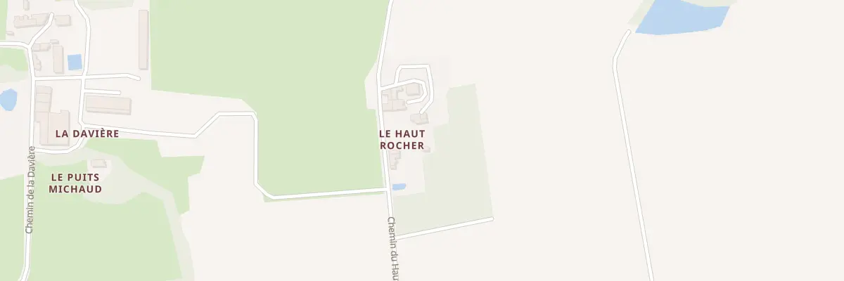 Plan du 5000 Le Moulin du Haut Rocher à Loireauxence