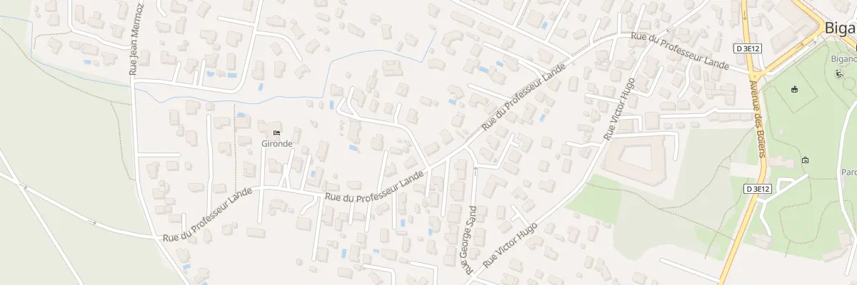 Plan du 26 Rue du Prof Lande à Biganos