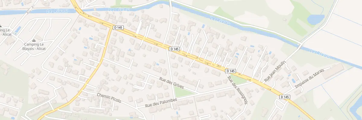 Plan du 92 Rue Jean Moulin à Saint-Georges-de-Didonne