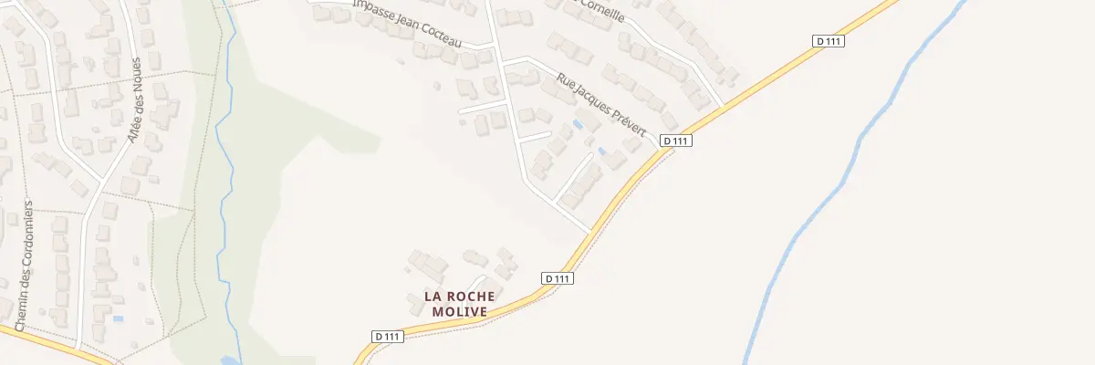 Plan du 1 Imp Arthur Rimbaud à Chanverrie
