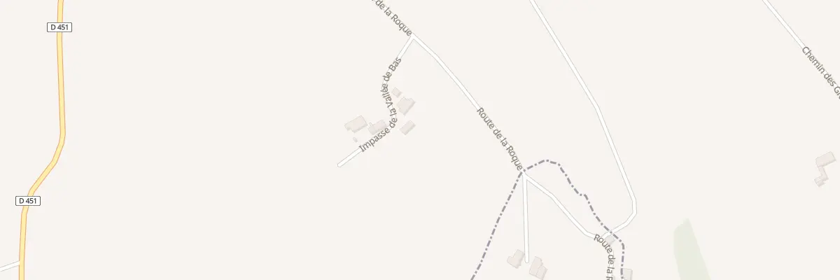 Plan du 5049 La Vallee de Bas à Saint-Louet-sur-Vire