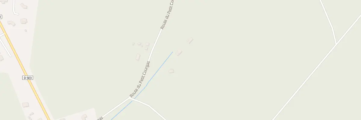 Plan du 4 Rte du Petit Courgas à Saumos