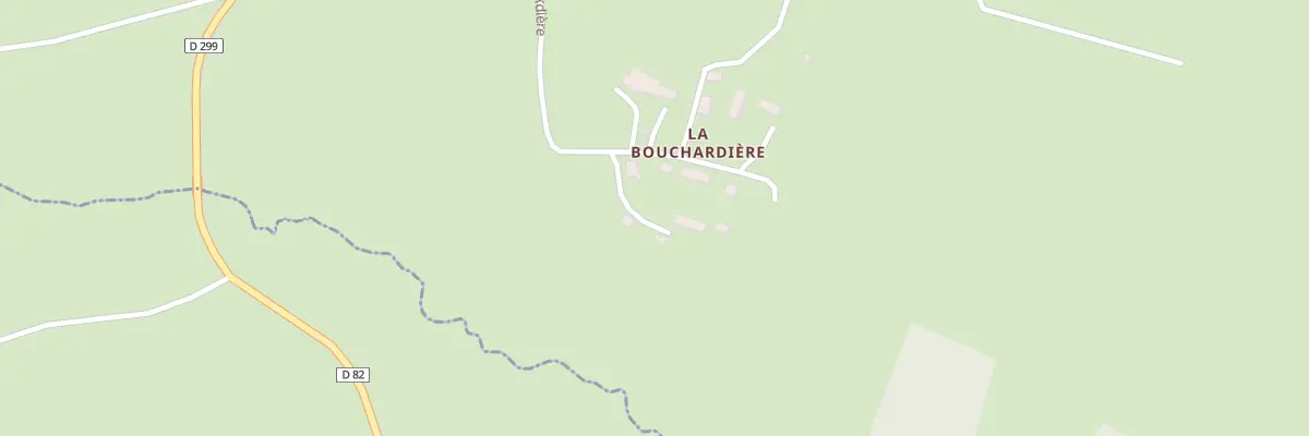 Plan du 4 Rte de la Bouchardiere-Champ B à Noues de Sienne