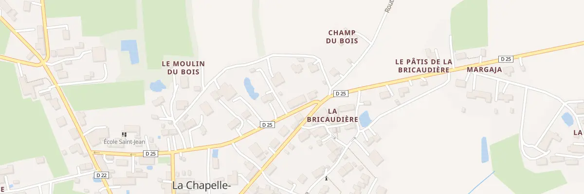 Plan du 357 Rue des Ecoles Chap St Sauveur à Loireauxence
