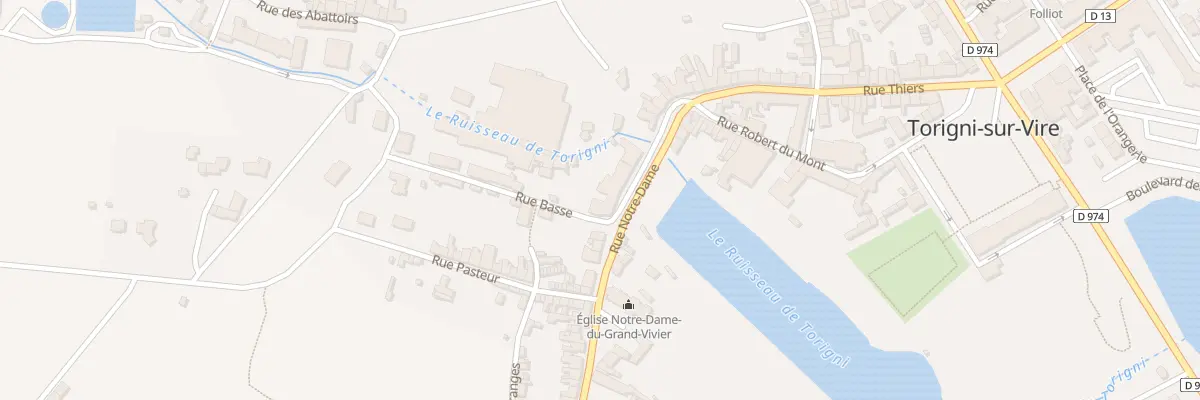Plan du 20 Rue Notre Dame Torigny à Torigny-les-Villes