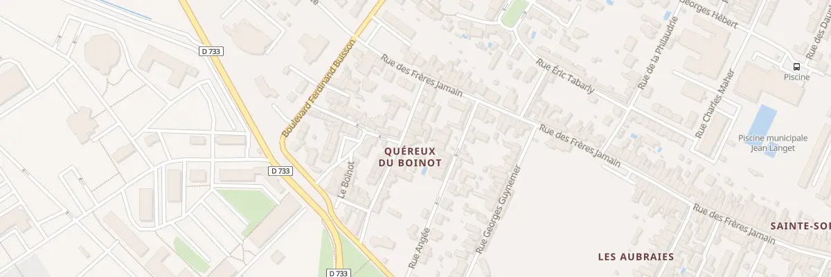 Plan du 12 Rue du Boinot à Rochefort