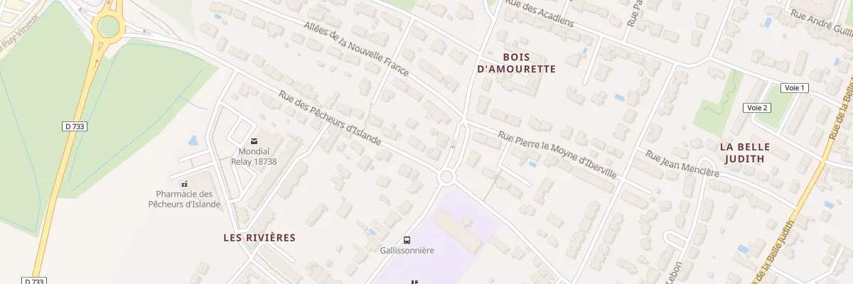 Plan du 37 Rue des Pecheurs d’Islande à Rochefort