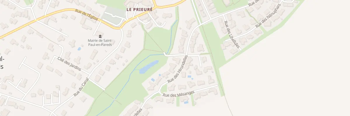 Plan du 12 Rue des Hirondelles à Saint-Paul-en-Pareds