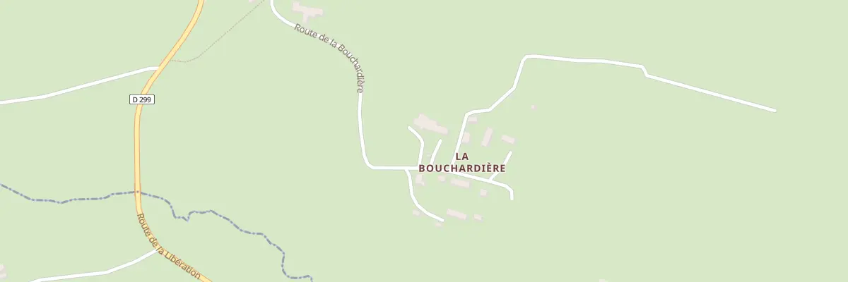 Plan du 1 Rte de la Bouchardiere-Champ B à Noues de Sienne