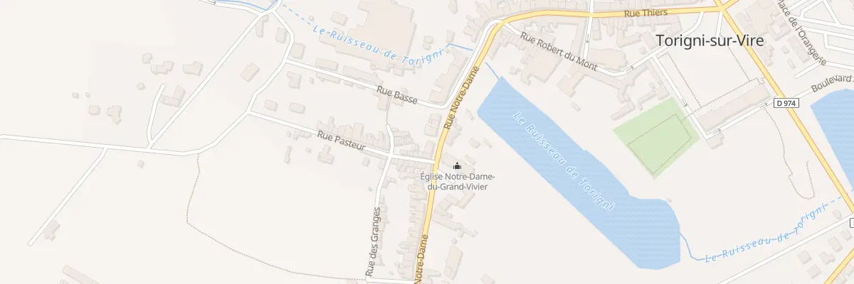 Plan du 32 Rue Notre Dame Torigny à Torigny-les-Villes