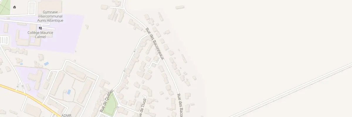 Plan du 15 Rue des Baconneaux à Marans
