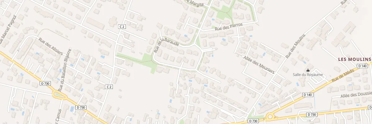 Plan du 23 Rue de la Baraude à Saint-Georges-de-Didonne