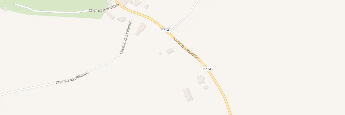 Plan du 1017 Rte de Labastide à Arbouet-Sussaute