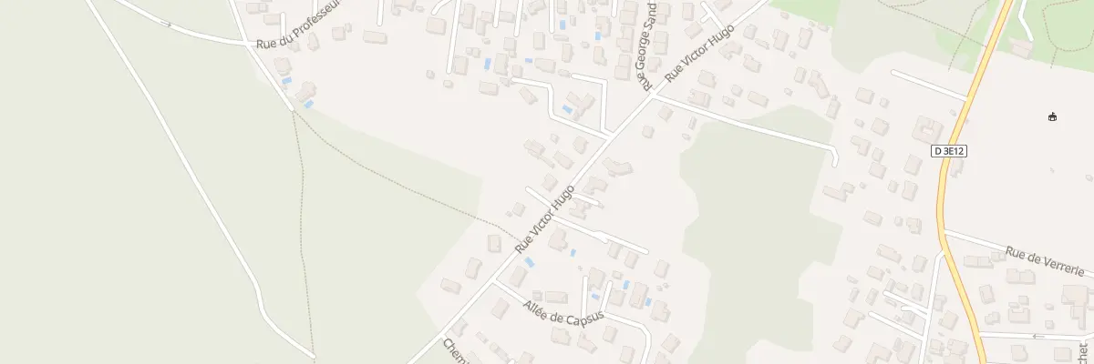 Plan du 42 Rue Victor Hugo à Biganos