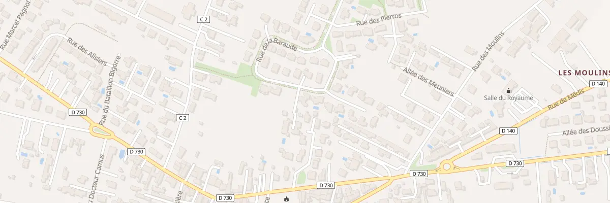 Plan du 38 Rue de la Baraude à Saint-Georges-de-Didonne