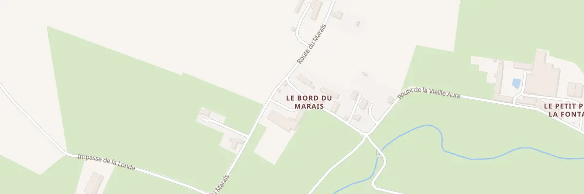 Plan du 5 Rte du Marais à Canchy